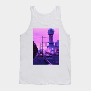 Japan Street sunset Tank Top